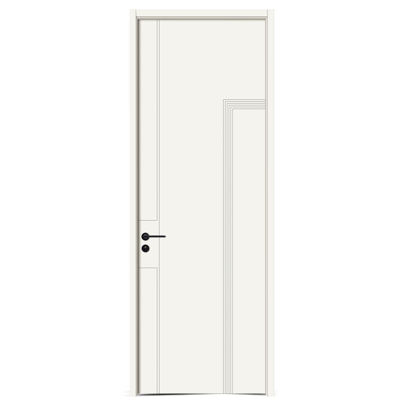 GW-101 Fancy modern design pvc witte deur